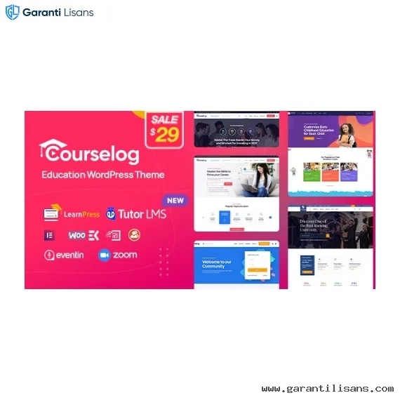 Courselog – Education WordPress Theme