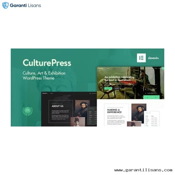 CulturePress – Art & Culture WordPress Theme