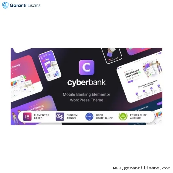 Cyberbank – Business and Finance WordPress Theme