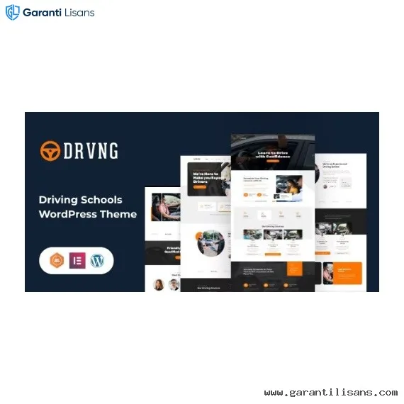 DRVNG – Driving School WordPress Theme