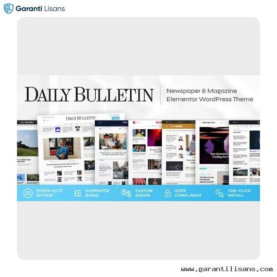 Daily Bulletin – Magazine & Newspaper WordPress Theme
