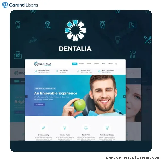 Dentalia – Dentist & Medical WordPress Them