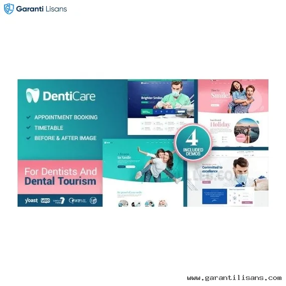 DentiCare – Medical & Dentist WordPress Theme