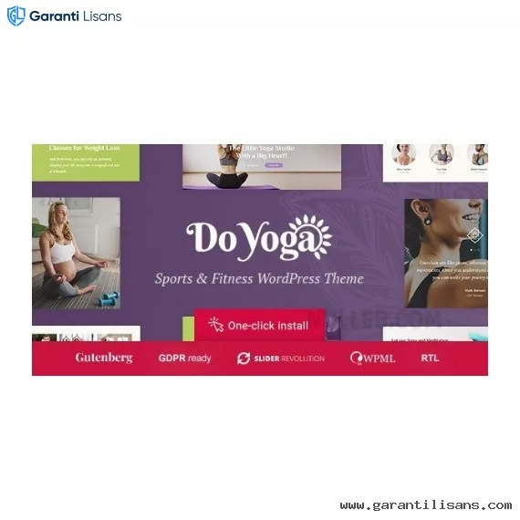Do Yoga – Fitness Studio & Pilates Club WordPress Theme
