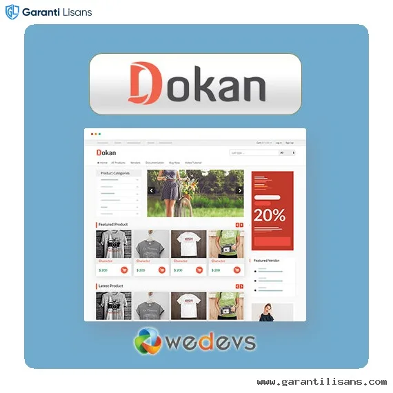 Dokan eCommerce Theme Dokan eCommerce Theme - Görsel 1