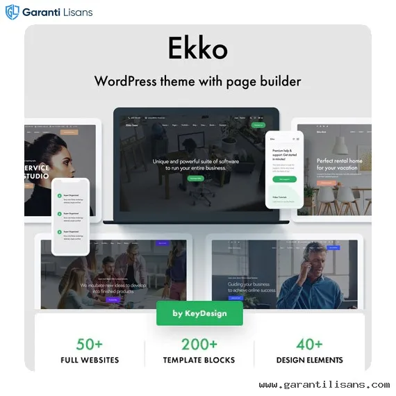 Ekko – Multi-Purpose WordPress Theme with Page Builder