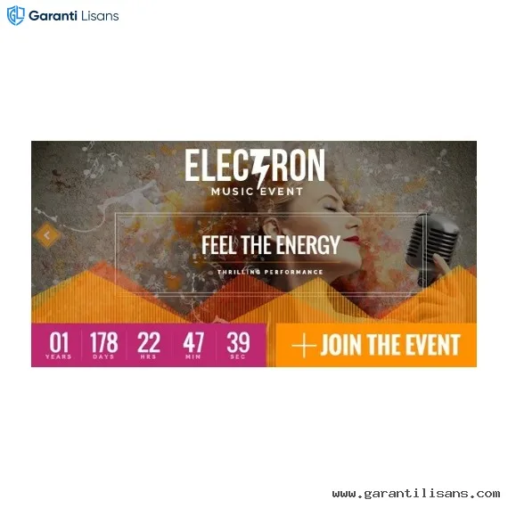 Electron – Event Concert & Christmas New Year Conference Theme