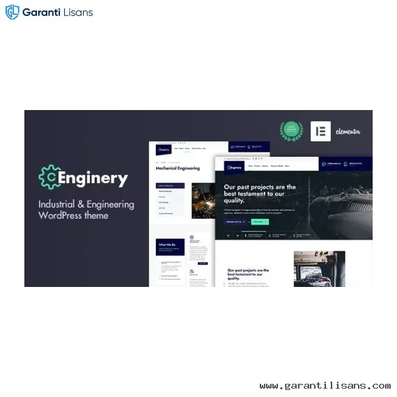 Enginery – Industrial & Engineering WordPress Theme