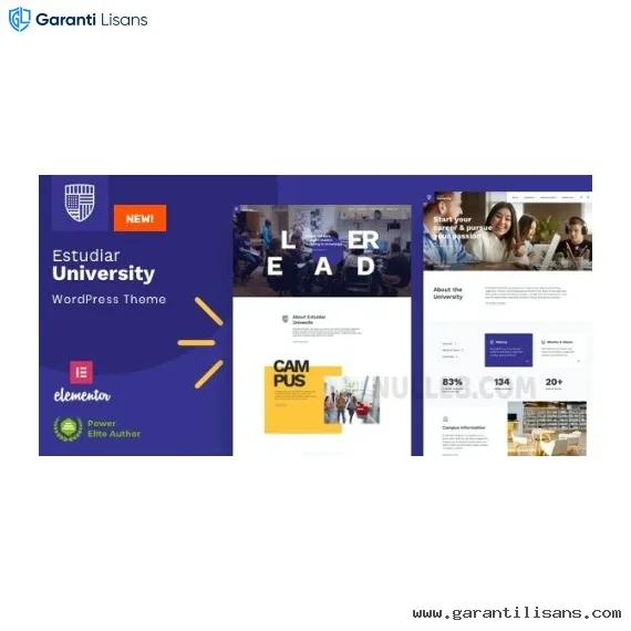 Estudiar – University School WordPress Theme
