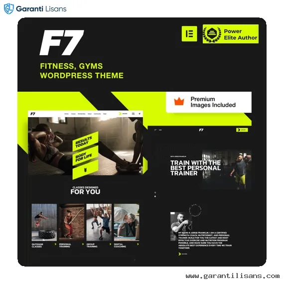 F7 – Gym WordPress Theme