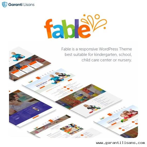 Fable – Children Kindergarten WordPress Theme