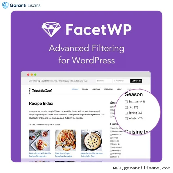 FacetWP – Advanced Filtering for WordPress