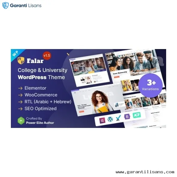 Falar – College University Elementor WordPress Theme