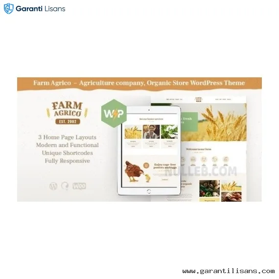 Farm Agrico | Agricultural Business & Organic Food WordPress Theme