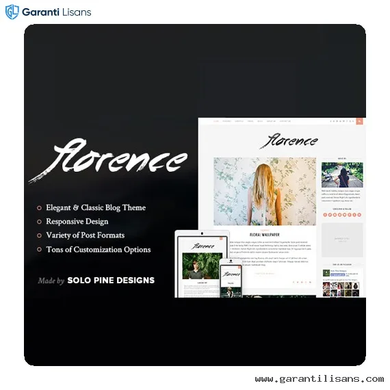 Florence – A Responsive WordPress Blog Theme