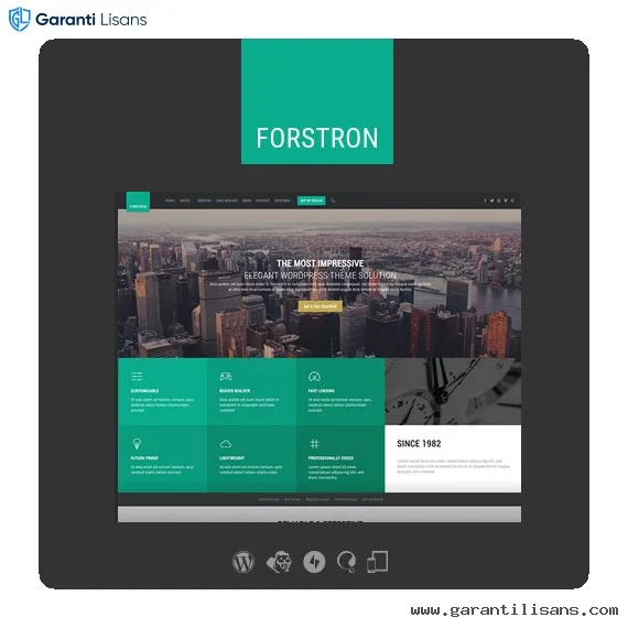 Forstron – Legal Business WordPress Theme