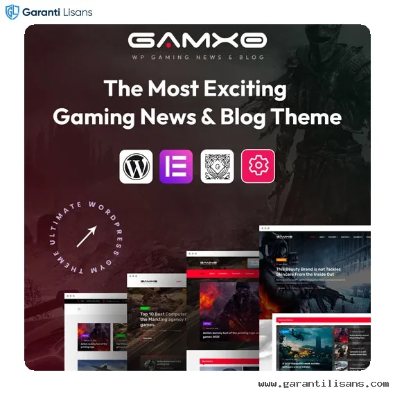 Gamxo – WordPress Gaming News & Blog Theme