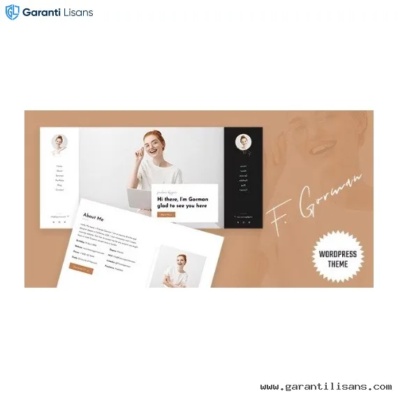 Gorman – Personal Portfolio WordPress Theme