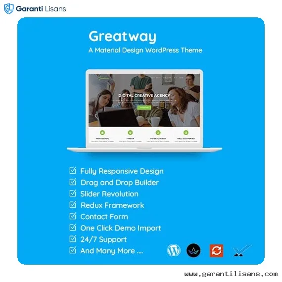 Greatway – Material Design WordPress Theme