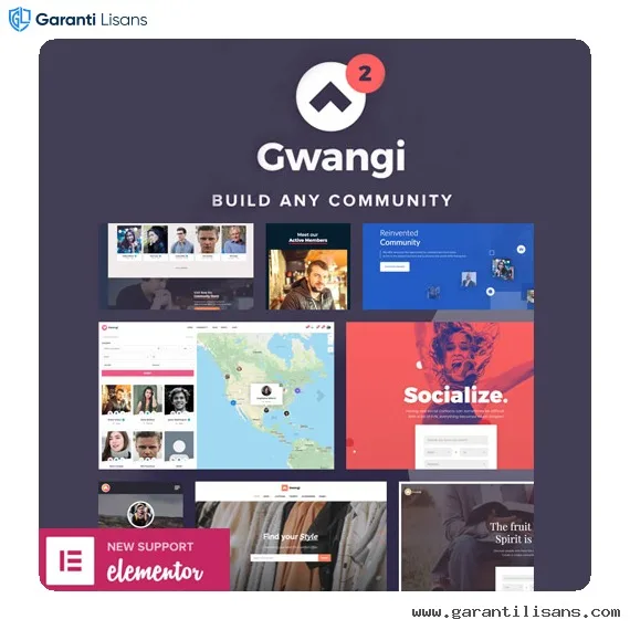 Gwangi – PRO Multi-Purpose Membership, Social Network & BuddyPress Community Theme