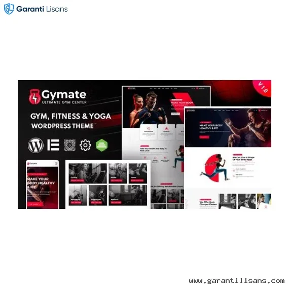 Gymat – Fitness and Gym WordPress Theme