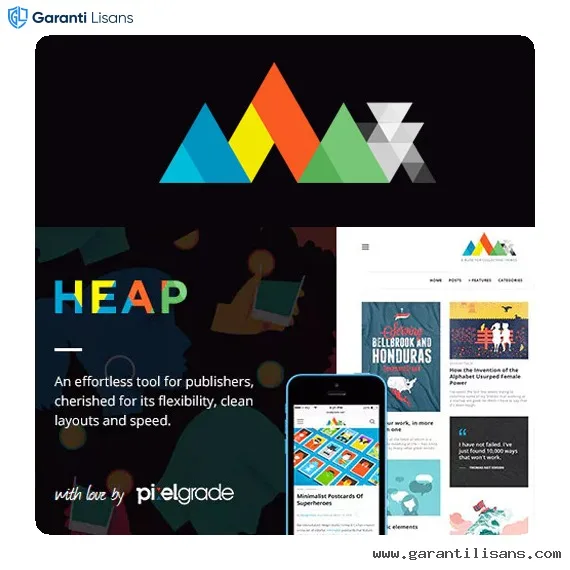 HEAP – A Snappy Responsive WordPress Blog Theme HEAP – A Snappy Responsive WordPress Blog Theme - Görsel 1
