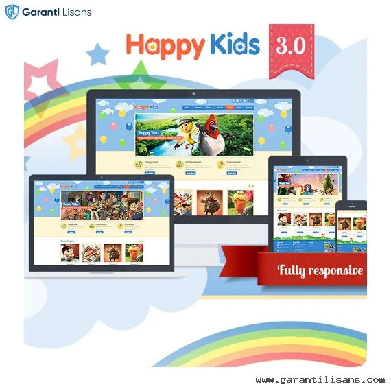 Happy Kids – Children WordPress Theme Happy Kids – Children WordPress Theme - Görsel 1