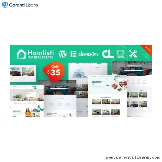 Homlisti – Real Estate WordPress Theme + RTL
