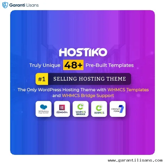 Hostiko WordPress WHMCS Hosting Theme