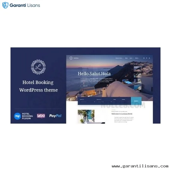 Hotel Booking WordPress Theme – Luviana