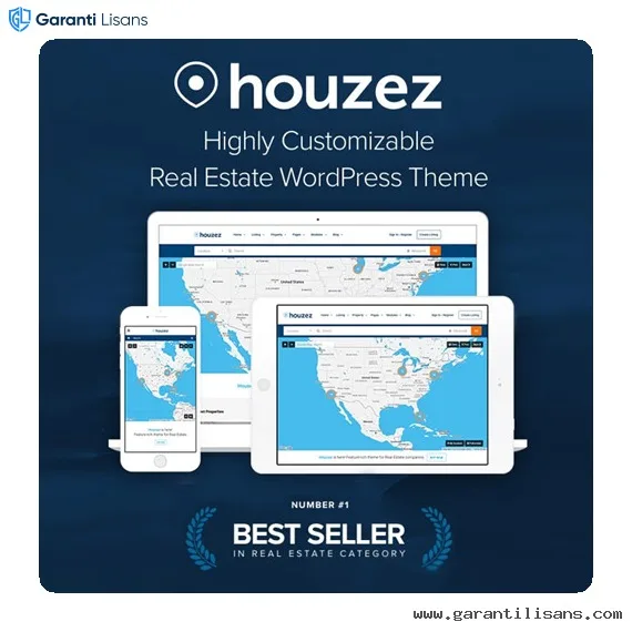 Houzez – Real Estate WordPress Theme Houzez – Real Estate WordPress Theme - Görsel 1