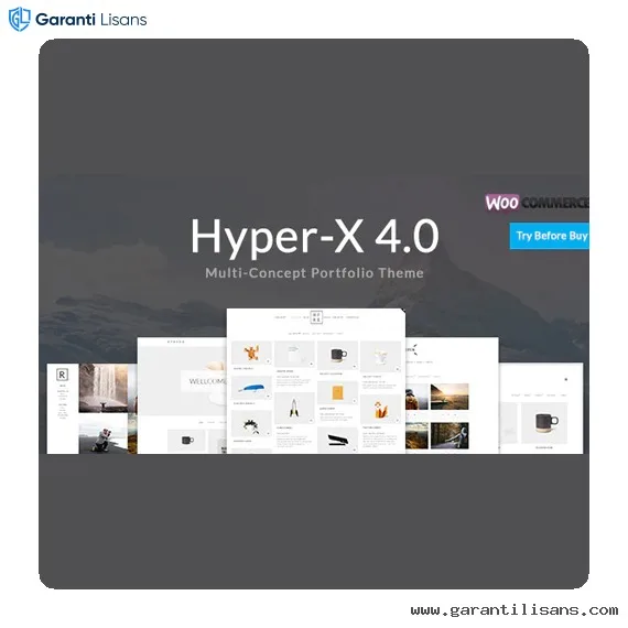 HyperX – Responsive WordPress Portfolio Theme HyperX – Responsive WordPress Portfolio Theme - Görsel 1