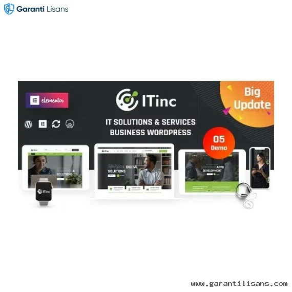 ITInc – Technology & IT Solutions WordPress Theme