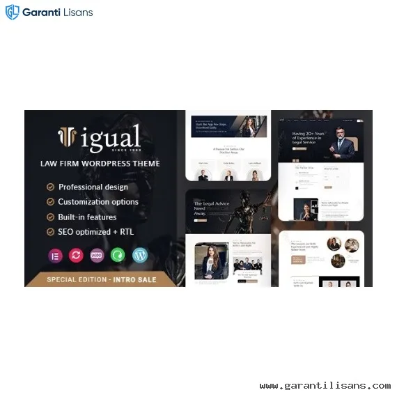 Igual – Law Firm WordPress Theme