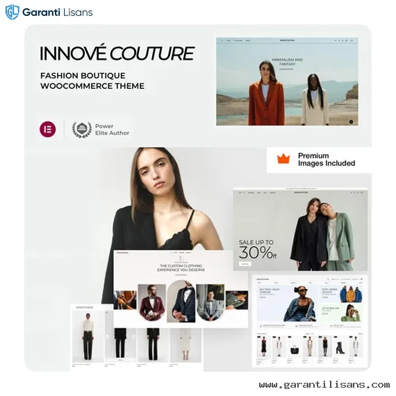 Innové Couture – Clothing Ecommerce WordPress Theme