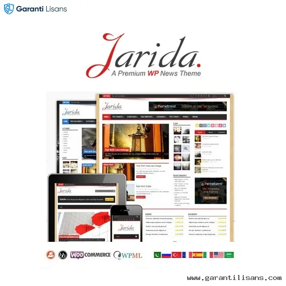 Jarida – Responsive WordPress News, Magazine, Blog Jarida – Responsive WordPress News, Magazine, Blog - Görsel 1