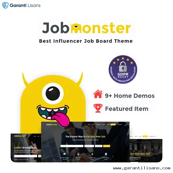 Jobmonster – Job Board WordPress Theme