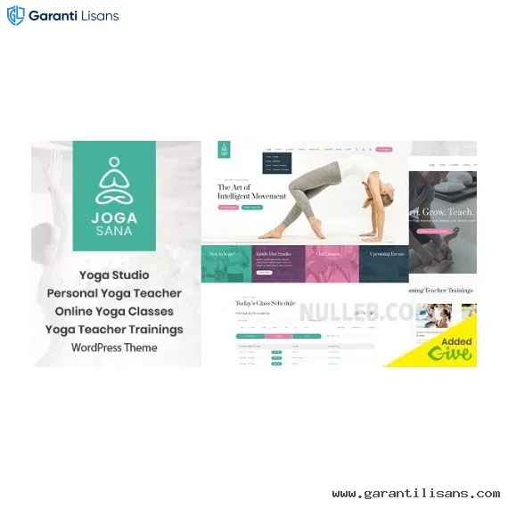 Jogasana – Yoga Oriented WordPress Theme