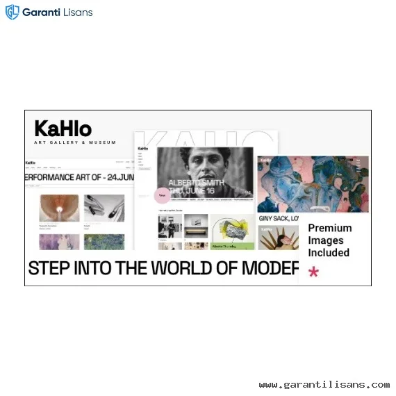 Kahlo – Art Gallery and Museum Theme