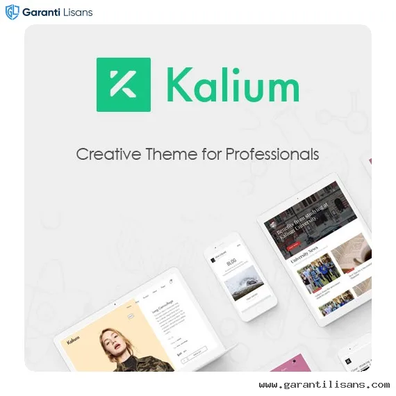 Kalium – Creative Theme for Professionals Kalium – Creative Theme for Professionals - Görsel 1