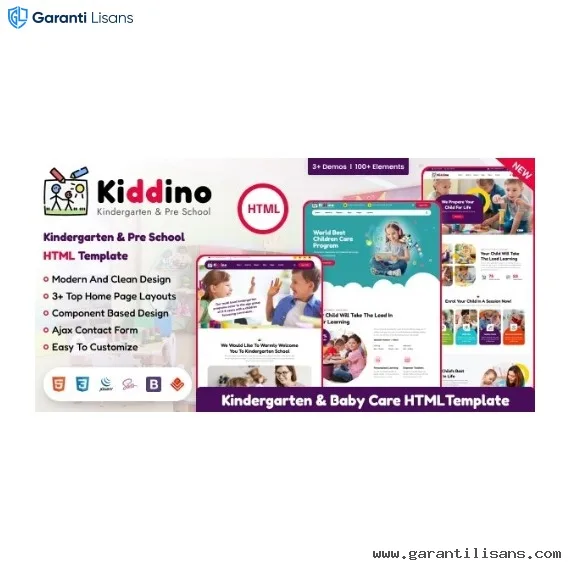 Kiddino – Kids & Kindergarten WordPress Theme