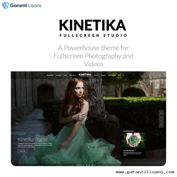 Kinetika | Photography Theme for WordPress