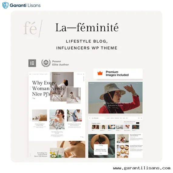 LaFeminite – Personal Blog WordPress Theme