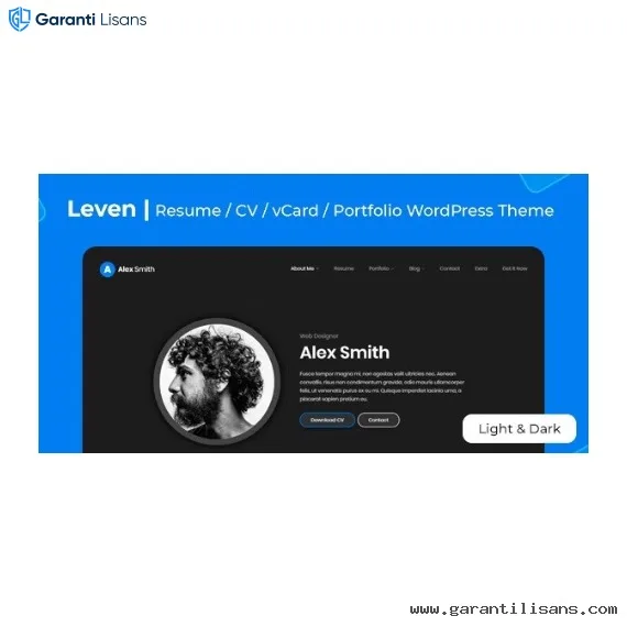 Leven – Resume WordPress Theme