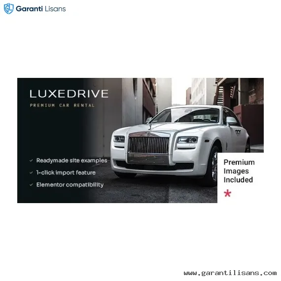 LuxeDrive – Limousine and Car Rental Theme