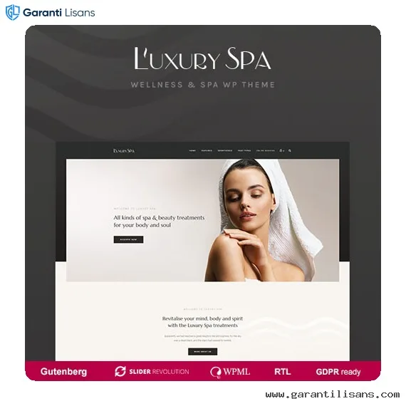 Luxury Spa – Wellness and Beauty WordPress Theme