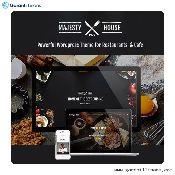 Majesty – Restaurant WooCommerce WordPress Theme