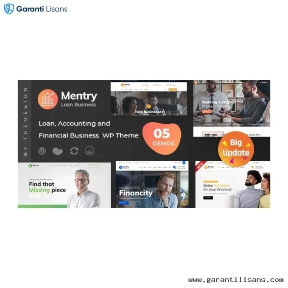Mentry – Loan and Financial WordPress Theme