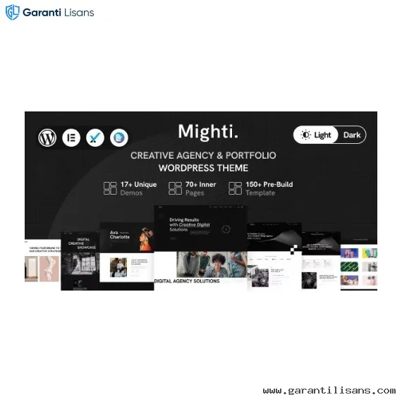 Mighti – Creative Agency & Portfolio WordPress Theme