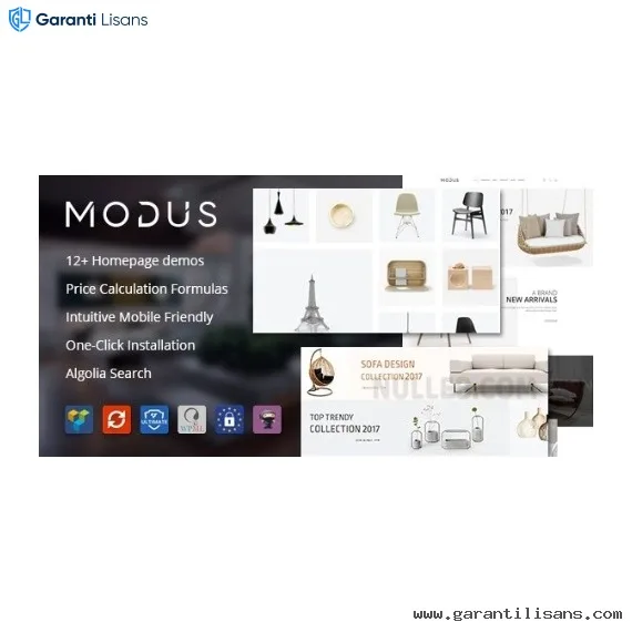 Modus – Modern Furniture WooCommerce Theme